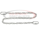 9/32X34 INCH CLASS 2 TRAILER SAFETY CHAIN WITH 2 QUICK LINK CONNECTORS
