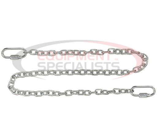 (Buyers) [B93234SC] 9/32X34 INCH CLASS 2 TRAILER SAFETY CHAIN WITH 2 QUICK LINK CONNECTORS